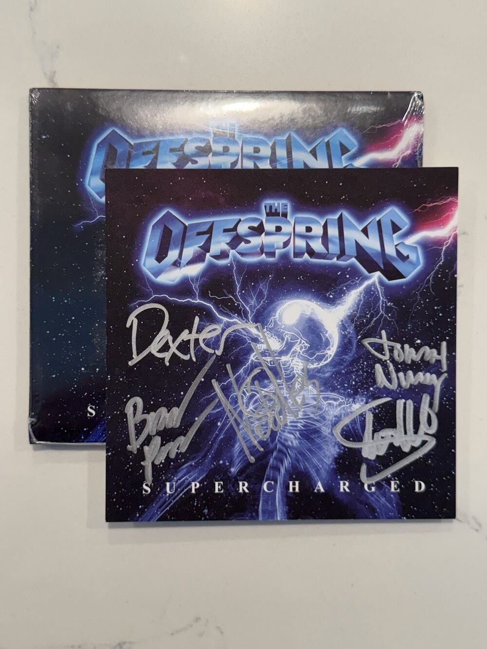 The Offspring Supercharged cd Signed by Band Members Autographed #2